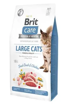 Brit Care Cat GF Large cats Power&Vitality 7kg Must-Have