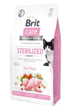 Brit Care Cat GF Sterilized Sensitive 7kg Rychlé Dodání