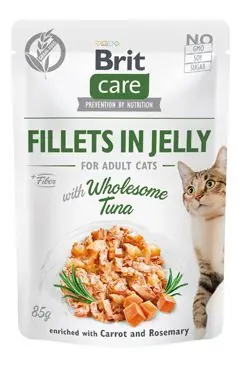 Objednat Nyní Brit Care Cat Fillets in Jelly with Wholesome Tuna 85g