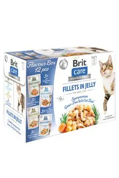 Brit Care Cat Fillets in Jelly Flavour box 12x85g Top Prodej