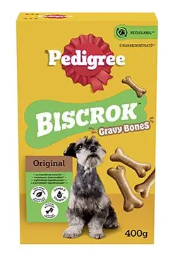 Hit Sezóny Pedigree Pochoutka Biscrok Gravy bones 400g
