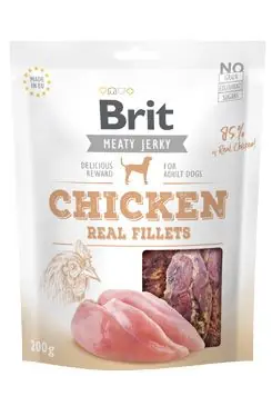 Brit Jerky Chicken Fillets 200 g Ověřený