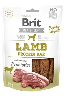 Brit Jerky Lamb Protein Bar 80g Cenová Bomba