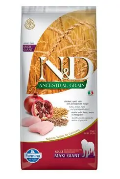 N&D LG DOG Adult Giant Chicken & Pomegranate 12kg Akční Cena