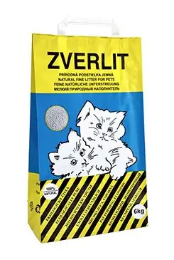 Nízká Cena ZVERLIT modrý jemná Podestýlka kočka 6kg