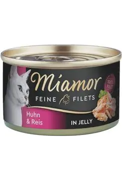 Odeslání Ihned Miamor Cat Filet konzerva kuře+rýže v želé 100g