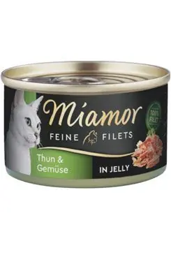 Zlevněný Miamor Cat Filet konzerva tuňák+zelenina v želé 100g