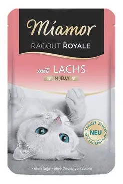 Miamor Cat Ragout kapsa losos v želé 100g Sezónní Sleva