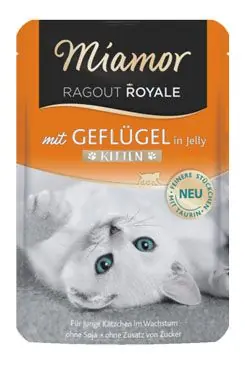 Top Prodej Miamor Cat Ragout Junior kapsa drůbež v želé 100g