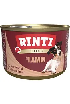 Rinti Dog Gold konzerva jehně 185g Top Prodej