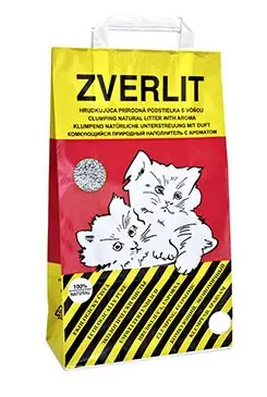 ZVERLIT červený hrubá s vůní Podestýlka kočka 10kg Sezónní Sleva