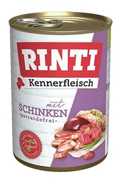 Sleva Rinti Dog Kennerfleisch konzerva šunka 400g