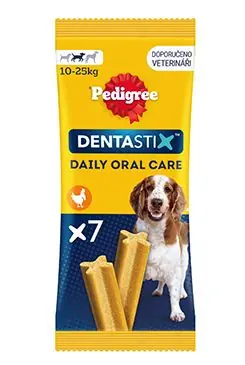 Pedigree Pochoutka Denta Stix Medium 7ks 180g Expresní Doručení