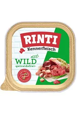 Cenově Výhodný Rinti Dog Kennerfleisch vanička zvěřina+nudle 300g