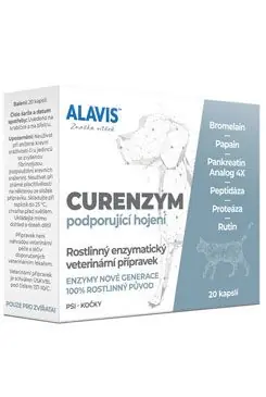 Omezená Nabídka Alavis Enzymoterapie-Curenzym pro psy a kočky 20cps