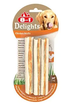 Tyčinka žvýkací Delights 3ks Originální
