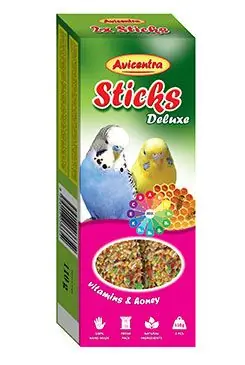 Avicentra tyčinky andulka - vitam.+med 2ks Kup Teď