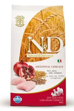 Top Prodej N&D LG DOG Adult Mini Chicken & Pomegranate 2,5kg