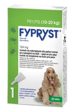 Fypryst Spot-on Dog M sol 1x1,34ml (10-20kg) Sleva