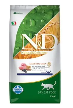N&D LG CAT Adult Lamb & Blueberry 10kg Ihned K Objednání