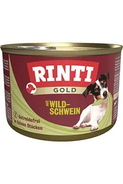 Cenová Bomba Rinti Dog Gold konzerva divočák 185g