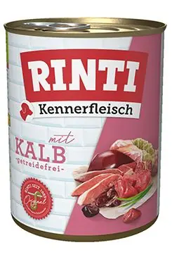 Rinti Dog Kennerfleisch konzerva telecí 800g Jen Po Omezenou Doba