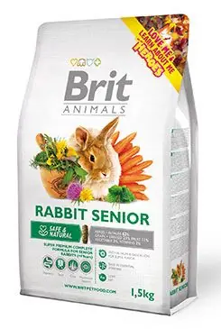 Brit Animals Rabbit Senior Complete 1,5kg Objednat Nyní