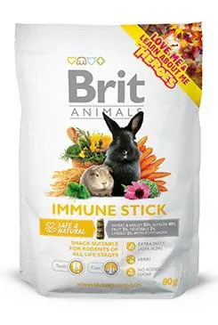 Rychlé Dodání Brit Animals Immune Stick for Rodents 80g