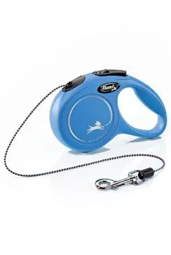 Vodítko FLEXI Classic NEW XS lanko 3m/8kg modrá Značkový