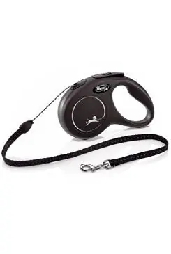 Tovární Cena Vodítko FLEXI Classic NEW S lanko 5m/12kg černá