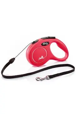 Přímo Od Výrobce Vodítko FLEXI Classic NEW S lanko 5m/12kg červená