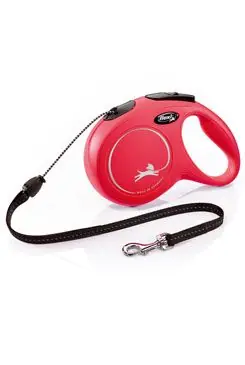 Vodítko FLEXI Classic NEW M lanko 8m/20kg červená Odeslání Ihned