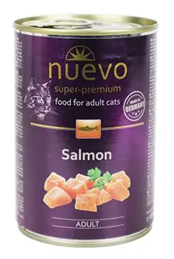 Horká Nabídka Nuevo kočka adult Losos konz. 400g