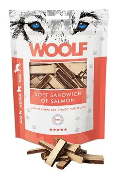 WOOLF pochoutka soft sandwich of salmon 100g Rychlé Dodání