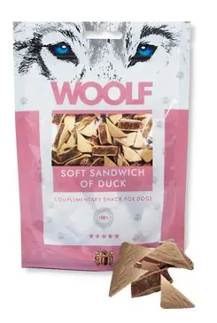 WOOLF pochoutka soft sandwich of duck 100g Víkendová Akce