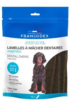 Francodex Weggy žvýkací plátky M pes 350g 15ks Vysoce Kvalitní