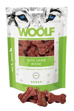 Finální Výprodej WOOLF pochoutka mini lamb bone 100g
