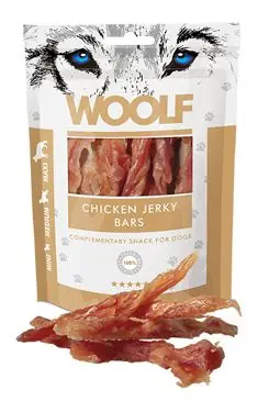 WOOLF pochoutka chicken bars 100g Cenový Hit