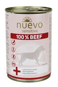 Nuevo pes Sensitive Hovězí Monoprotein konz. 400g Top Prodej