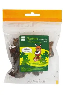 Pochoutka sušená MAPES Zvěřina srnka 60g Autentický