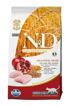 Rychlé Dodání N&D LG CAT Adult Chicken & Pomegranate 5kg