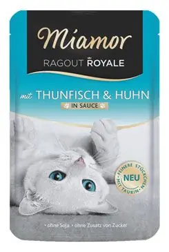 Sleva Miamor Cat Ragout kapsa tuňák+kuře ve šťávě 100g
