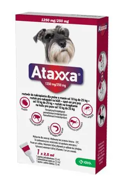 Ataxxa Spot-on Dog L 1250mg/250mg 1x2,5ml Výprodej