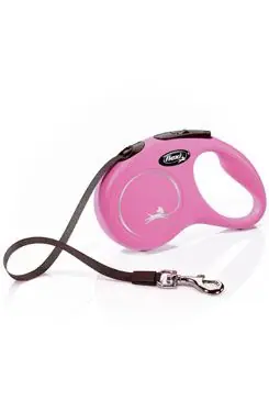 Vodítko FLEXI Classic NEW S pásek 5m/15kg růžová Originální