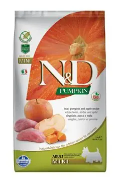 Levný N&D Pumpkin DOG Adult Mini Boar & Apple 7kg