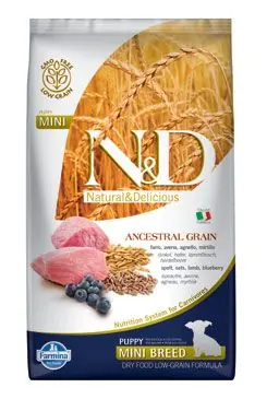N&D LG DOG Puppy Mini Lamb & Blueberry 2,5kg Akční Nabídka