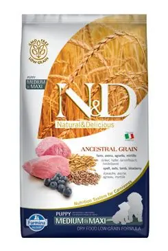 Super Cena N&D LG DOG Puppy M/L Lamb & Blueberry 2,5kg