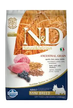 Časově Omezené N&D LG DOG Adult Mini Lamb & Blueberry 7kg