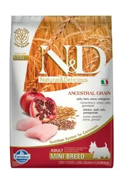 N&D LG DOG Adult Mini Chicken & Pomegranate 7kg Víkendová Akce