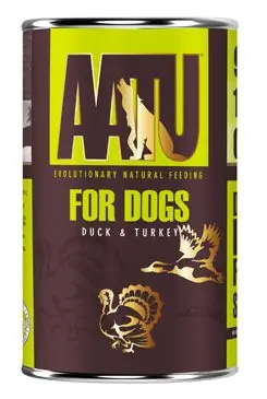 Víkendová Akce AATU Dog Duck n Turkey konz. 400g
